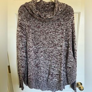 Leo & Nicole Stitch Fix XL Cowl Neck Poncho Sweater